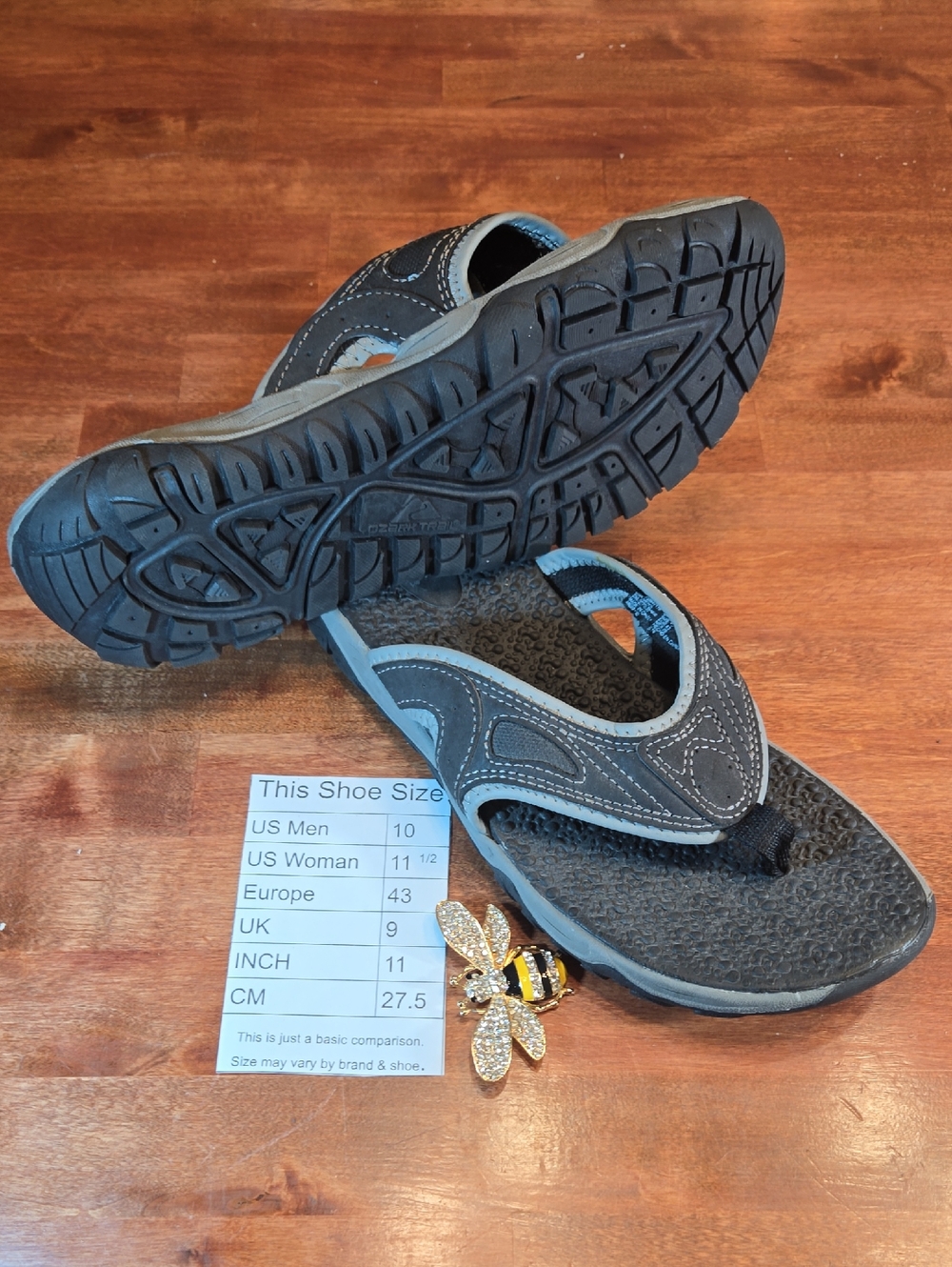 Ozark Trail Men's Pebble Rugged Sandal